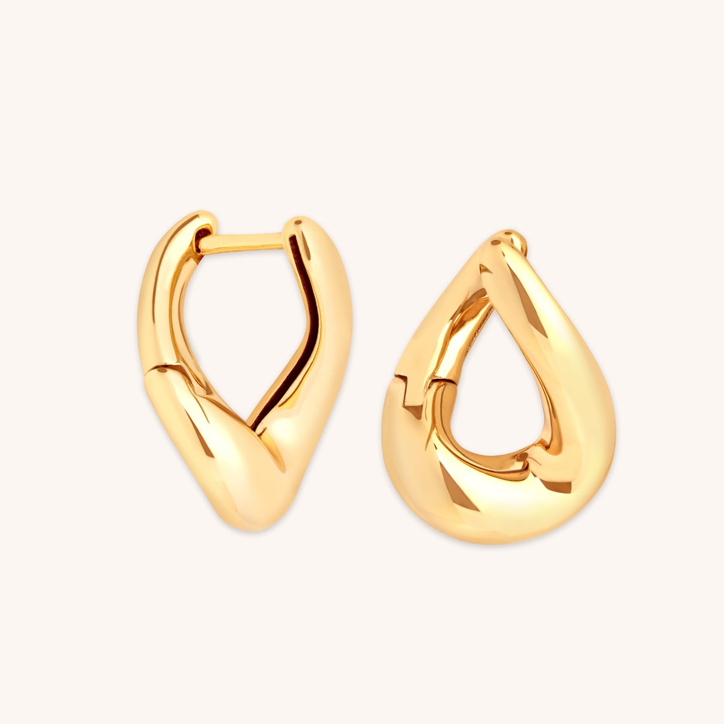 Lucy – Créoles Rétro Glossy