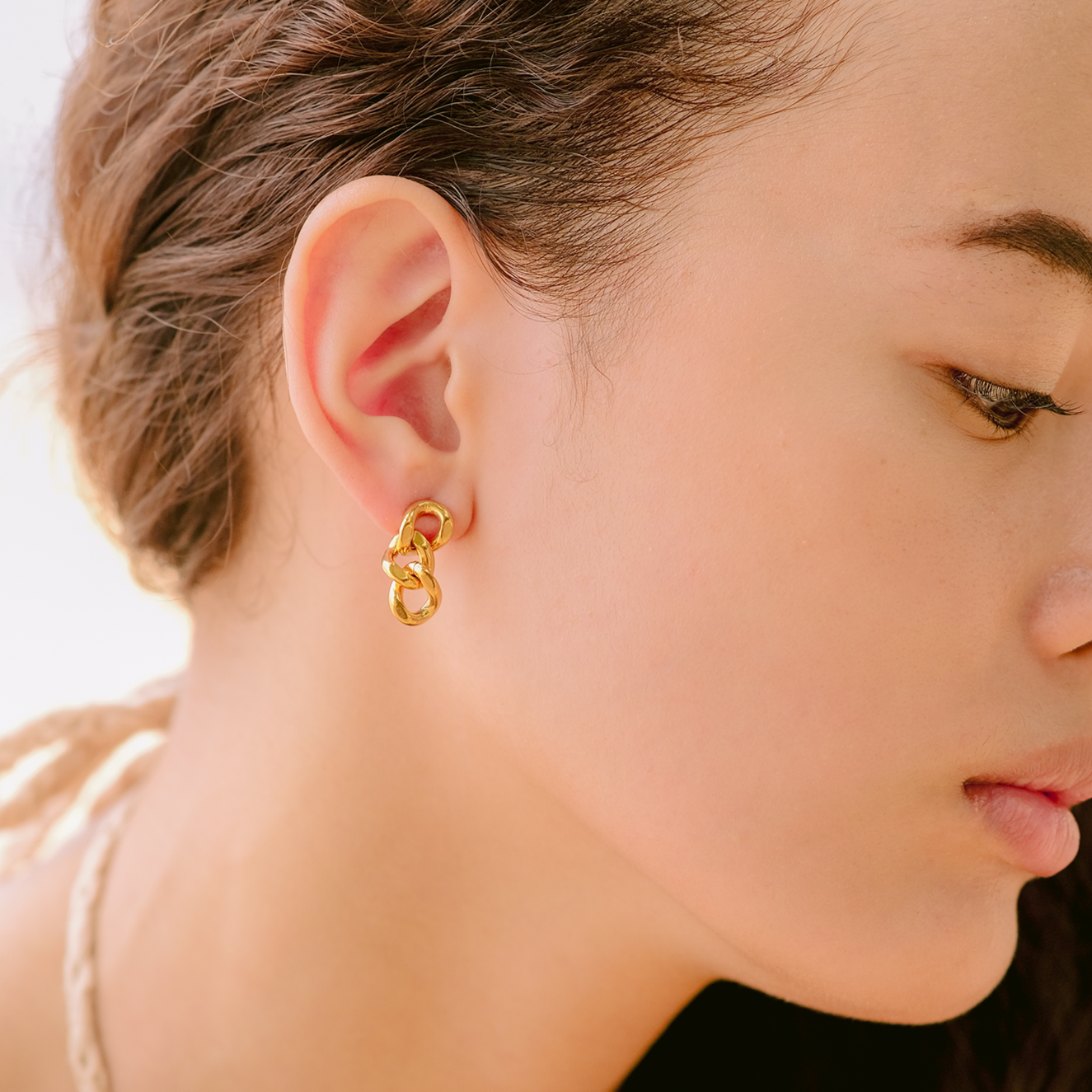 Yani – Boucles d’Oreilles Chaînes Maillons