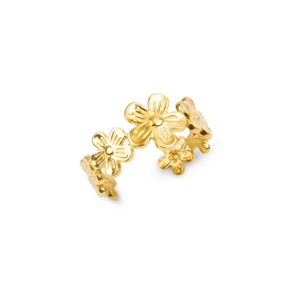 Jeziel – Bague Fleur Élégante