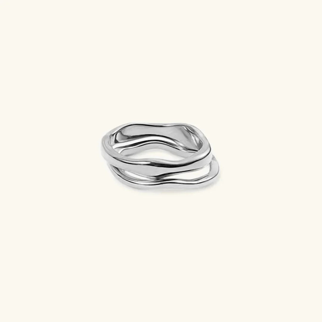 Dianne – Bague Dorée Superposable Chic