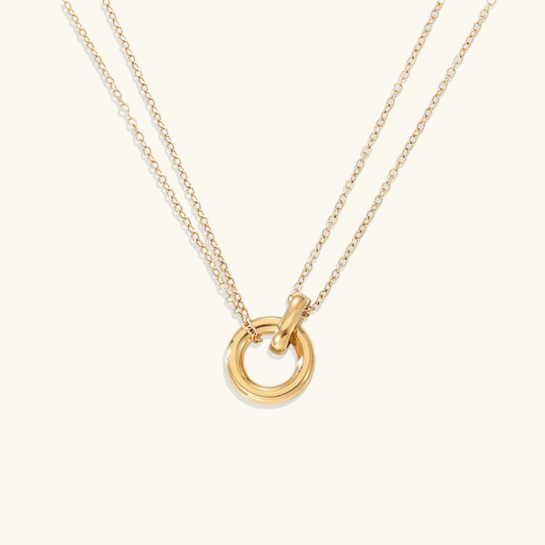 Airi – Collier Anneaux Entrelacés