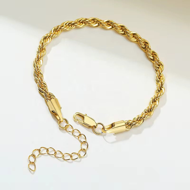 Lorna – Bracelet Corde au Style Élégant
