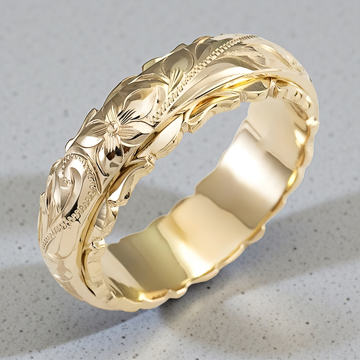 Fleurine – Bague Florale Raffinée
