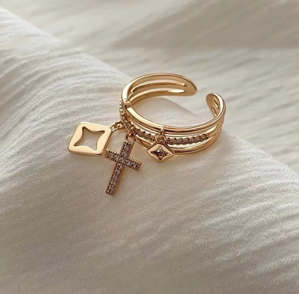 Lysandra – Bague Argent Sterling Spirituelle