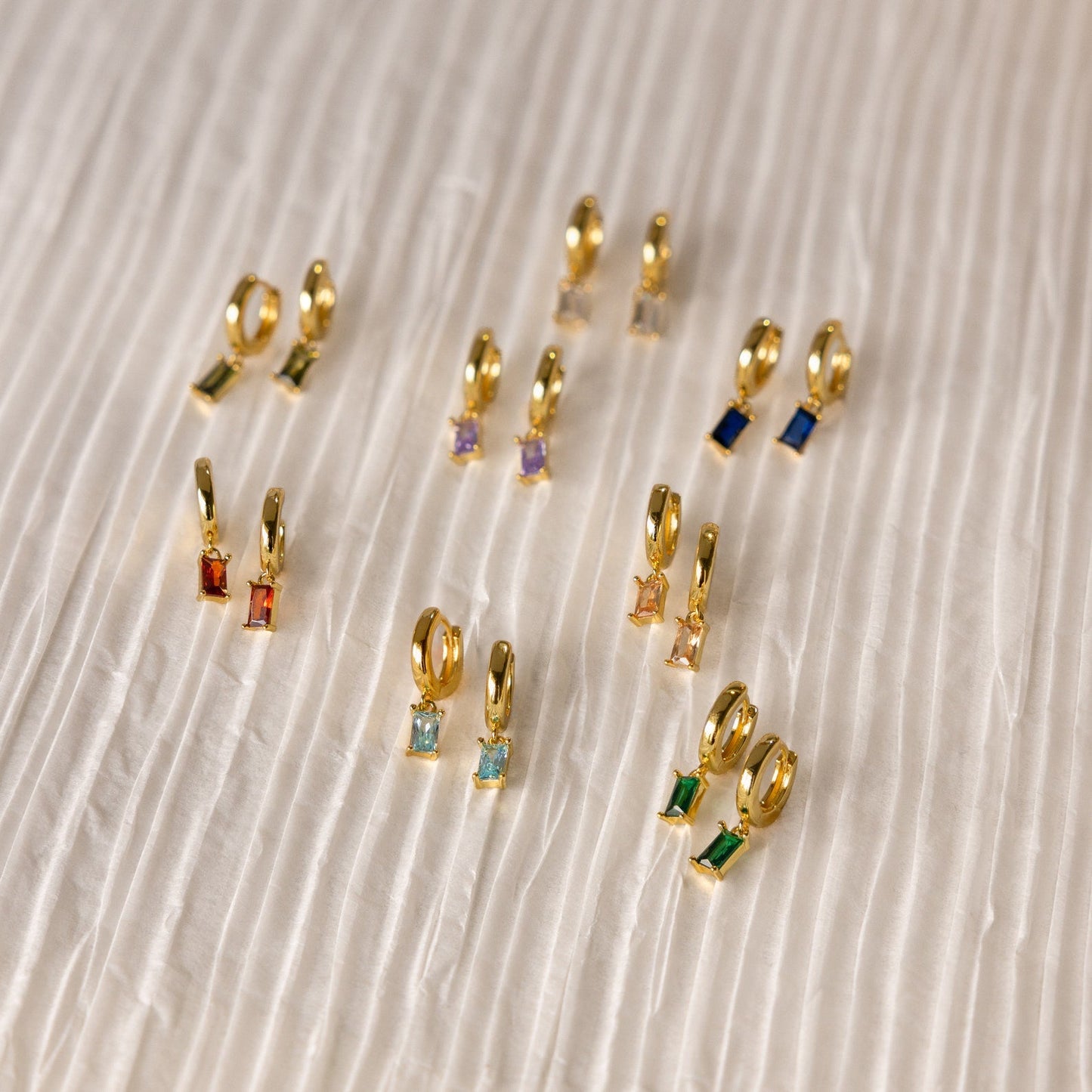 Elise – Boucles d'Oreilles Vintage en Acier Inoxydable