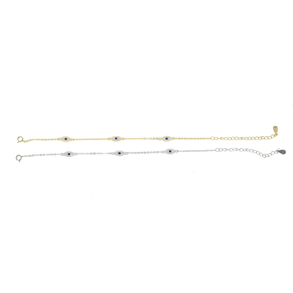 Ayumi – Bracelet Œil Protecteur Élégant