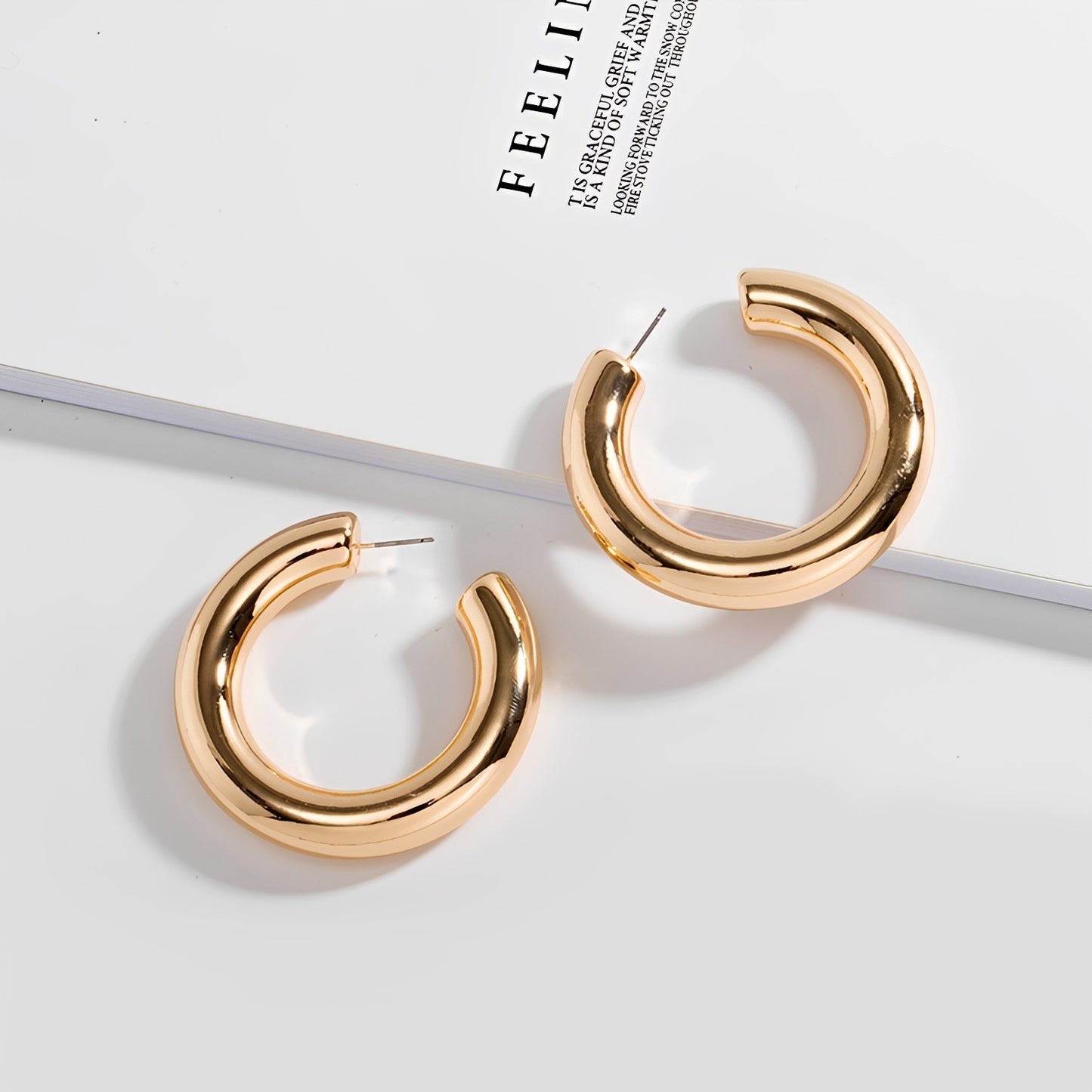 Keira – Boucles d'Oreilles en Métal