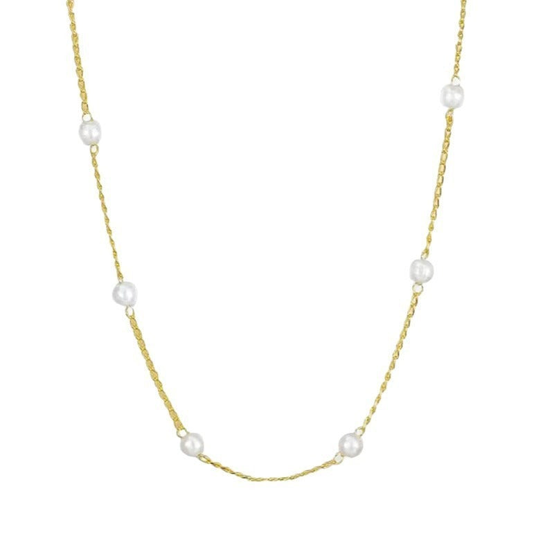 Ami – Collier Perles Élégant