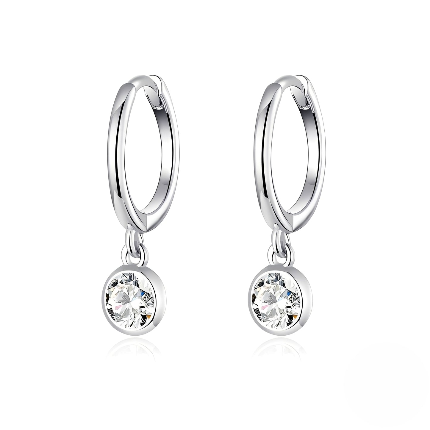 Cleah – Boucles d’Oreilles en Argent Sterling Élégantes
