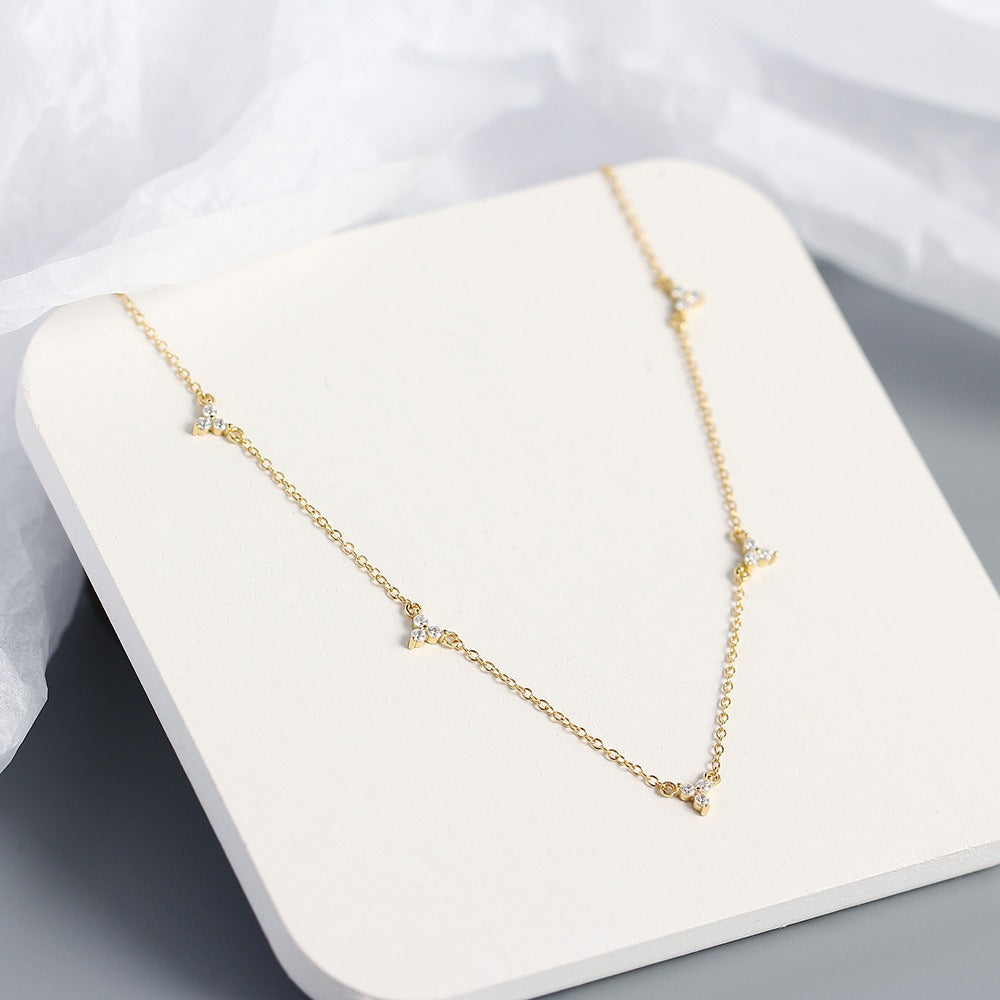 Lena – Collier Géométrique en Or