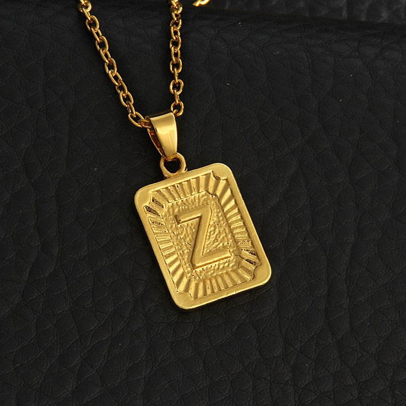 Eloria – Collier Initiale Luxe