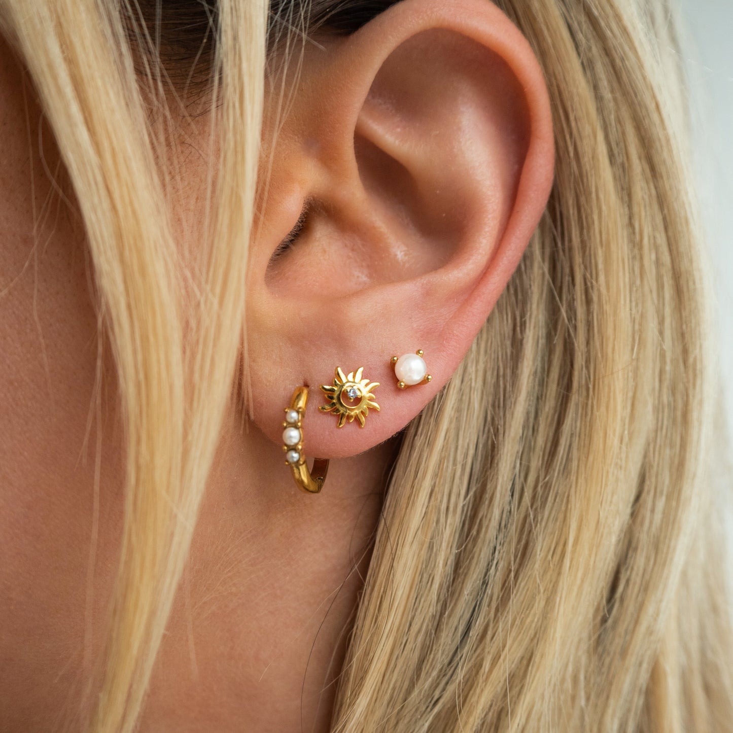 Mia – Boucles d'Oreilles en Perles