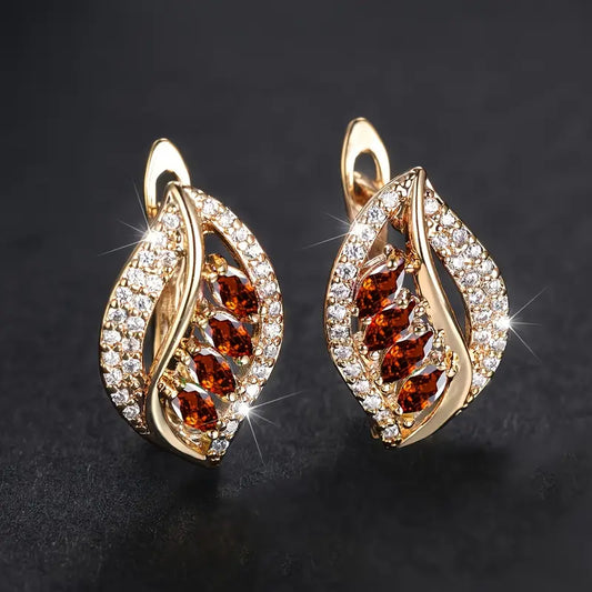 Isola – Boucles d’Oreilles Dorées