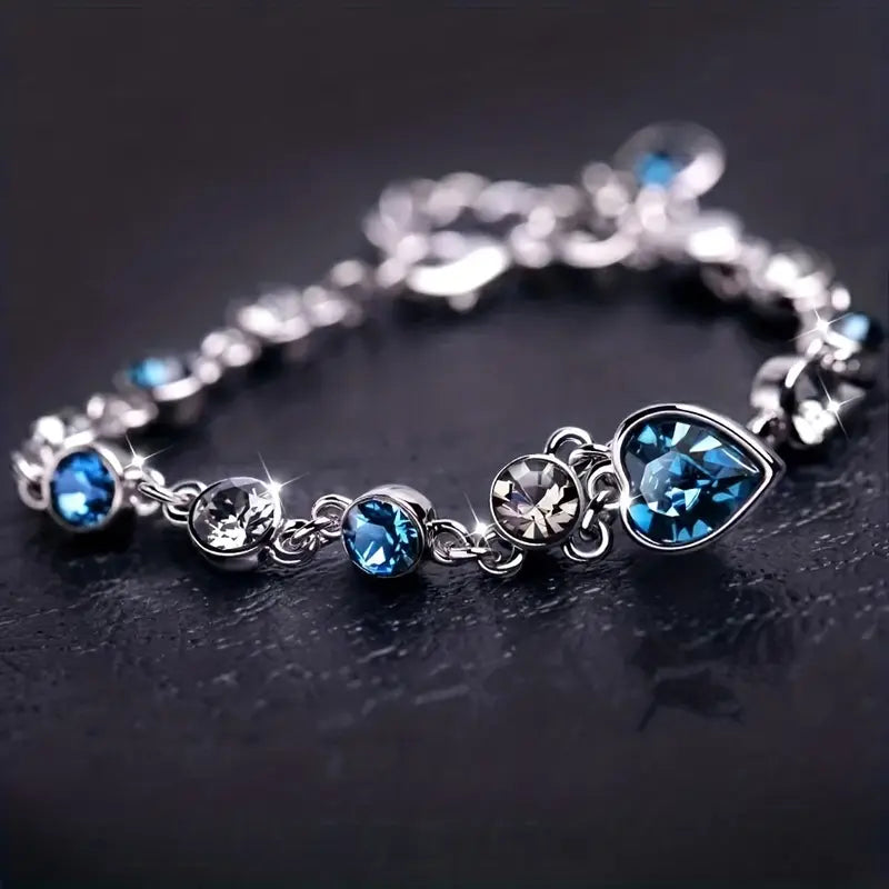 Zena – Bracelet Cœur d’Océan Lumineux