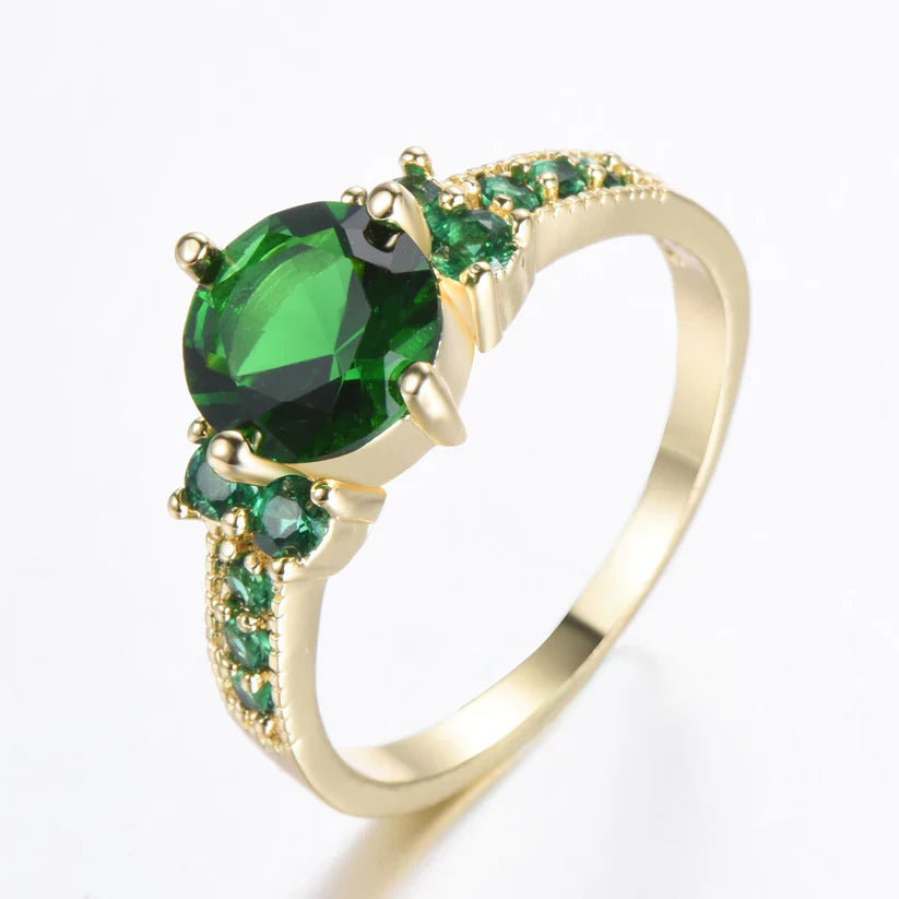 Ciela – Bague Dorée Élégante