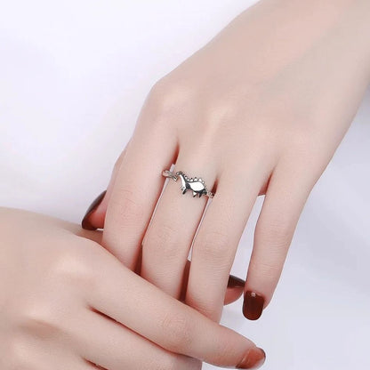 Bague Dinosaure Ajustable avec Design Ouvert
