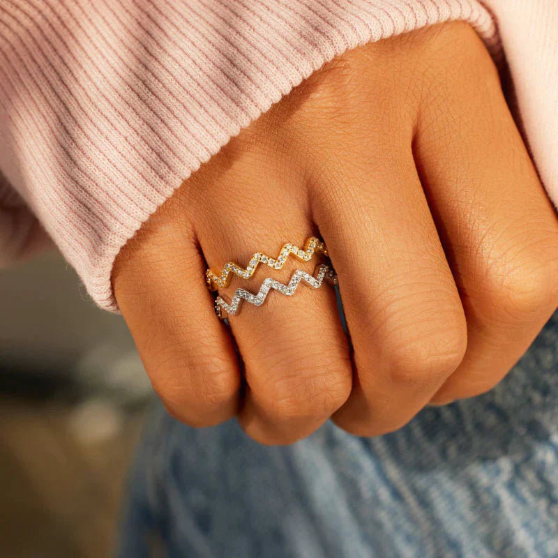 Hina – Bague Ajustable Dorée