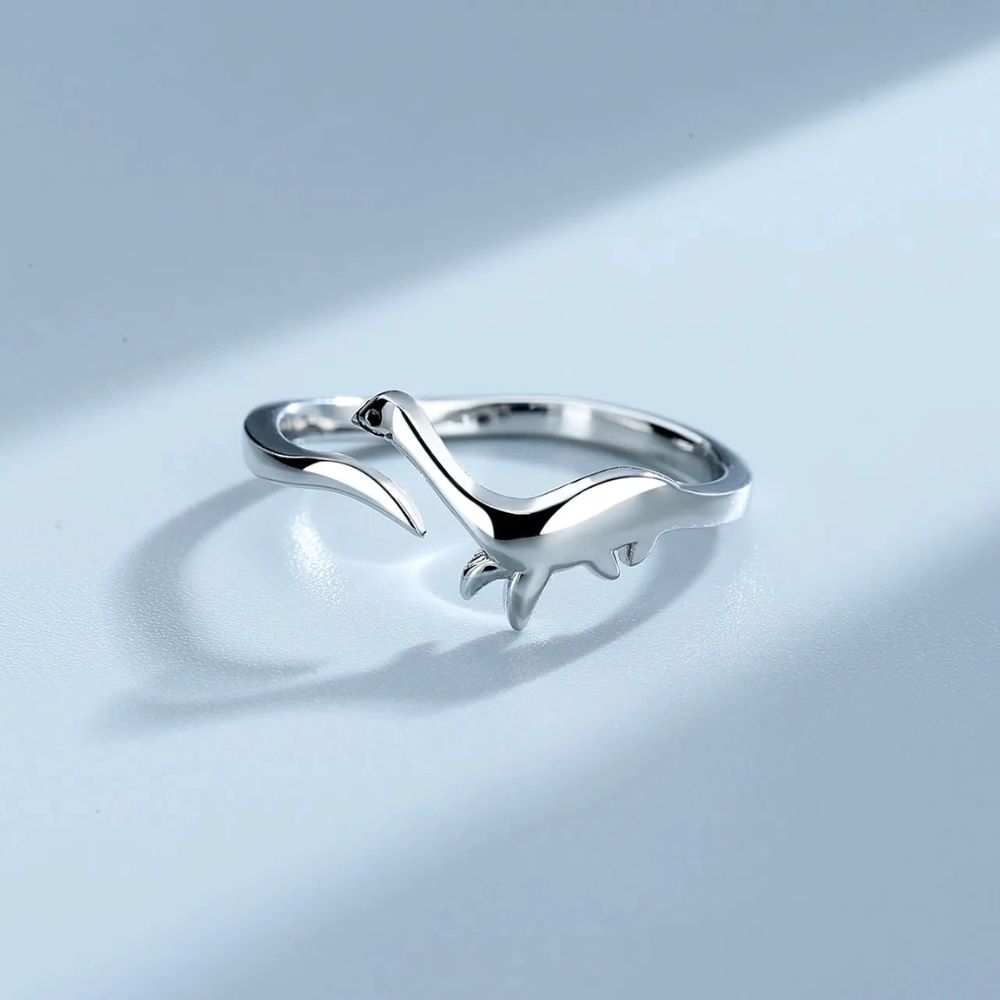 Bague Dinosaure Ajustable avec Design Ouvert