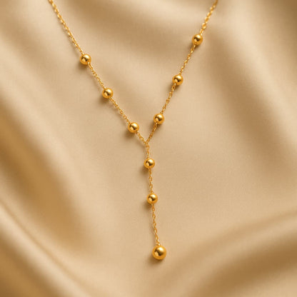 Marina – Collier Pampille à Perles Rondes