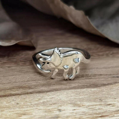 Bague Dinosaure Ajustable avec Design Ouvert