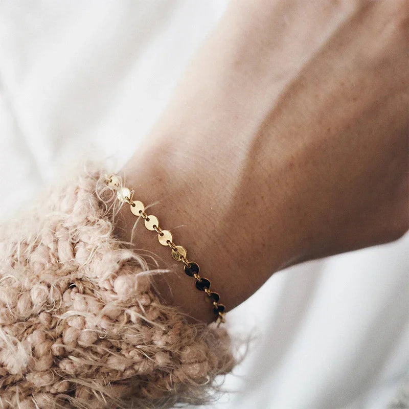Darla – Bracelet Chaîne Ronde Élégant