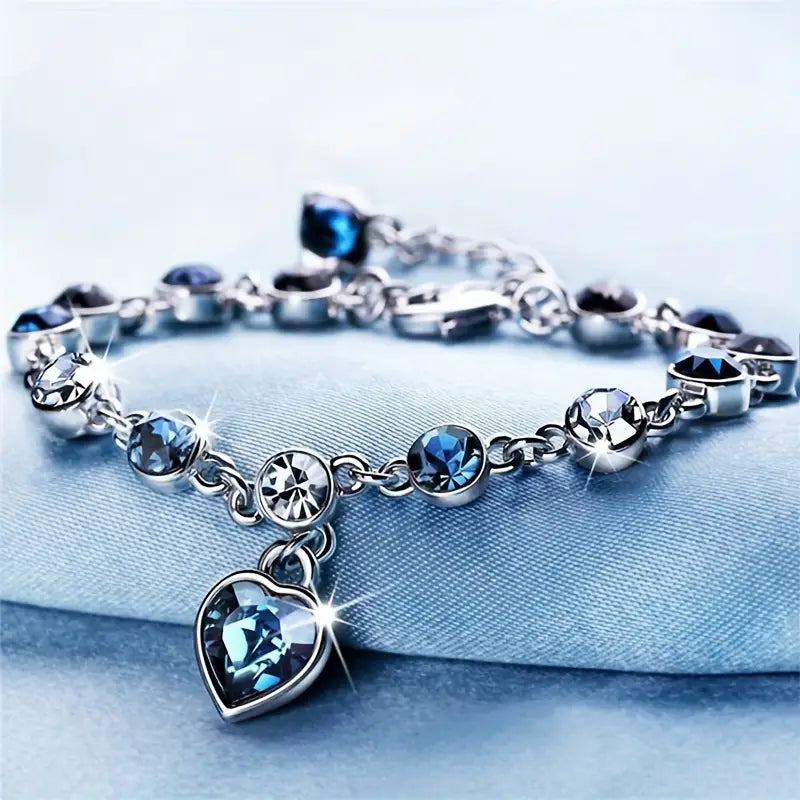 Zena – Bracelet Cœur d’Océan Lumineux