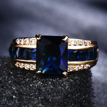 Kassira – Bague Bluemont Dorée