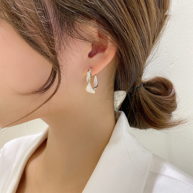 Maya – Boucles d’Oreilles C Émaillées