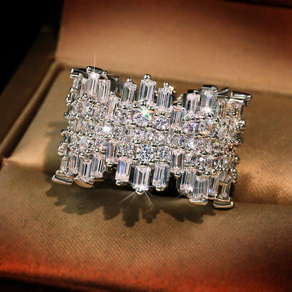 Margaux – Bague Zircon Cercle Complet