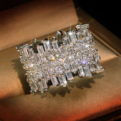 Margaux – Bague Zircon Cercle Complet