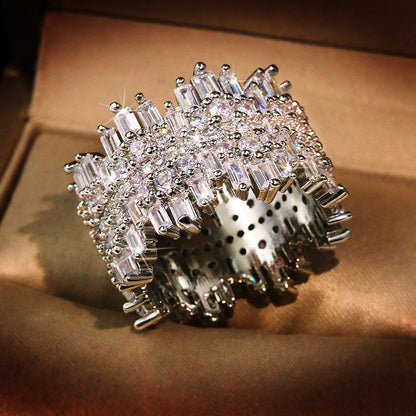 Margaux – Bague Zircon Cercle Complet