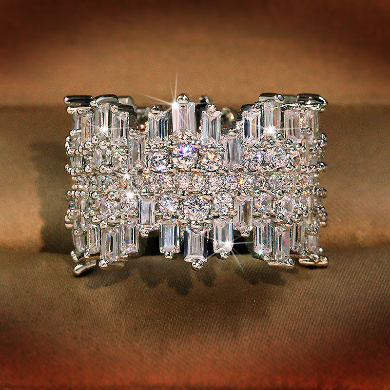 Margaux – Bague Zircon Cercle Complet