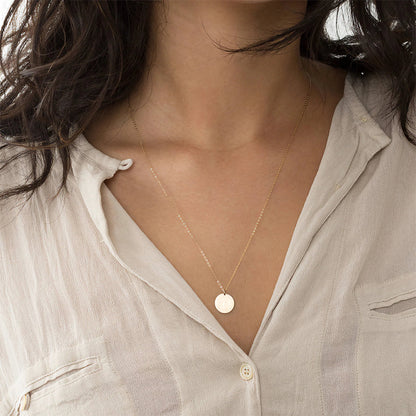 Emina – Collier Chaîne Dorée Élégante