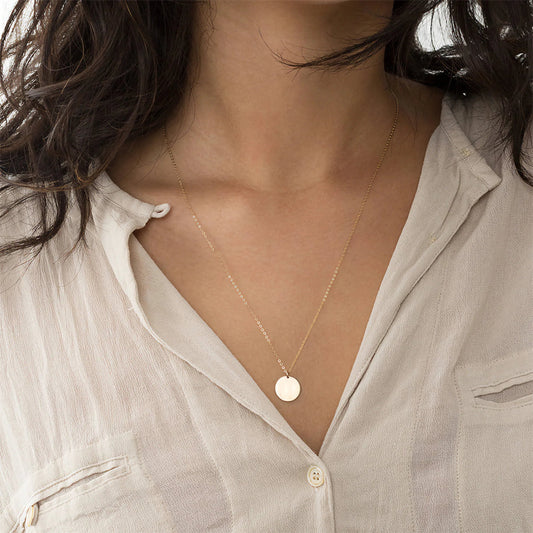 Emina – Collier Chaîne Dorée Élégante