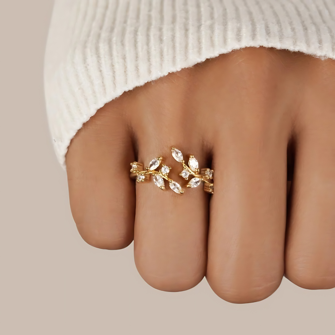 Amandine – Bague Papillon Ajustable