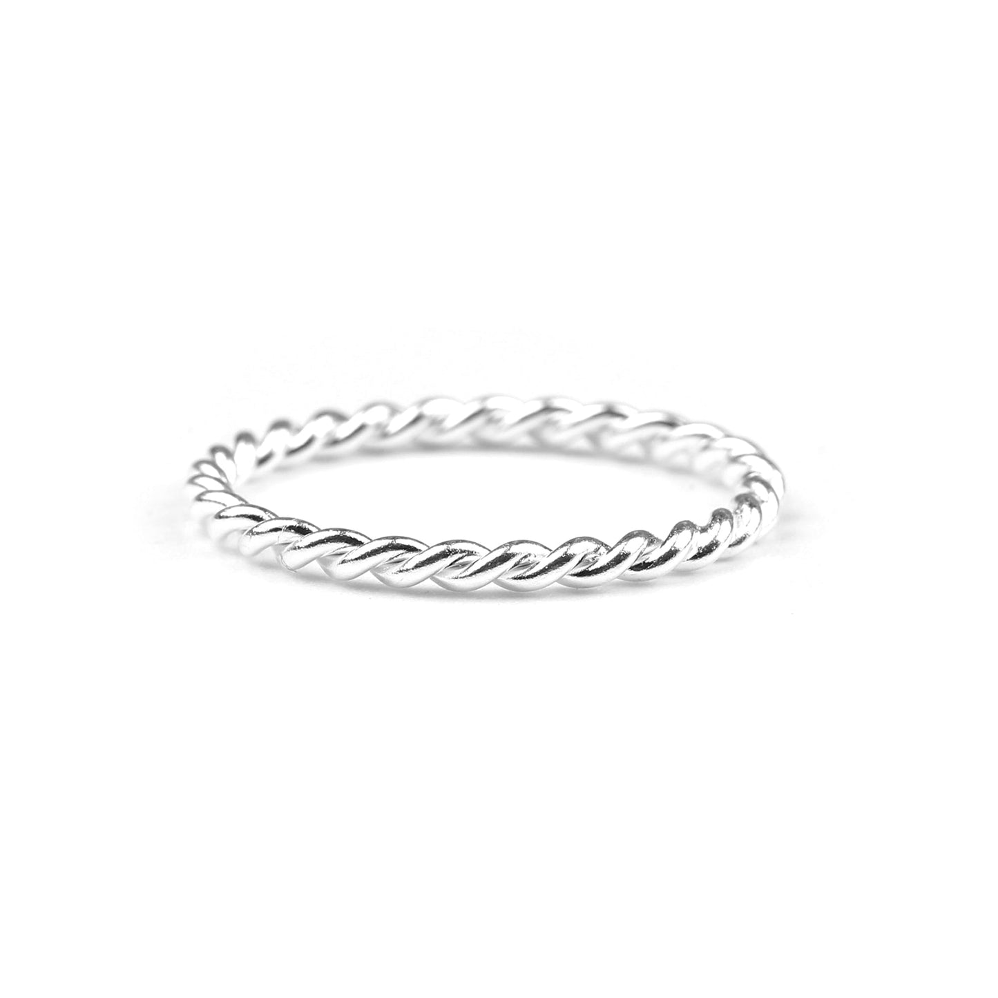 Manon – Bague Empilable Tressée
