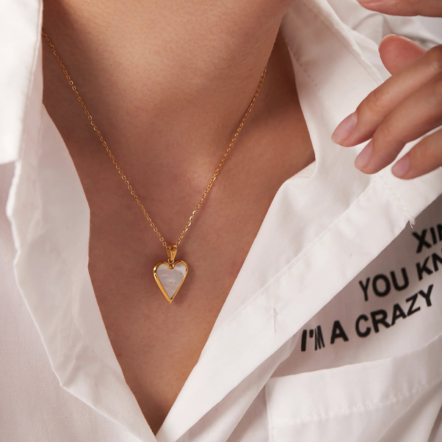Blythe – Collier Cœur Élégant