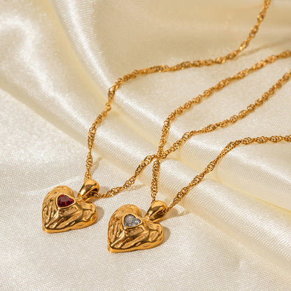 Bernadette – Collier Amour Raffiné