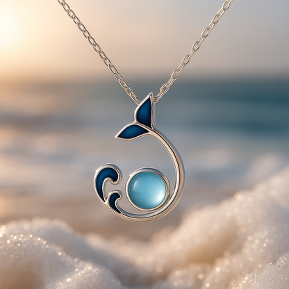 Myrtle – Collier Argenté Danse des Marées