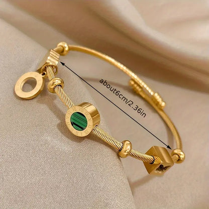 Rhian – Bracelet Doré Signature