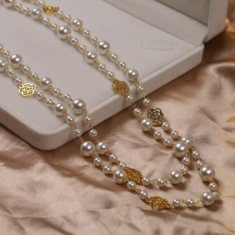 Yeri – Collier Perles Multicouches Rétro