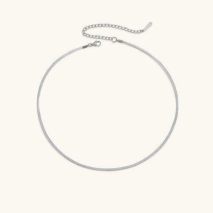 Elizabeth – Collier Chaîne Serpent Doré