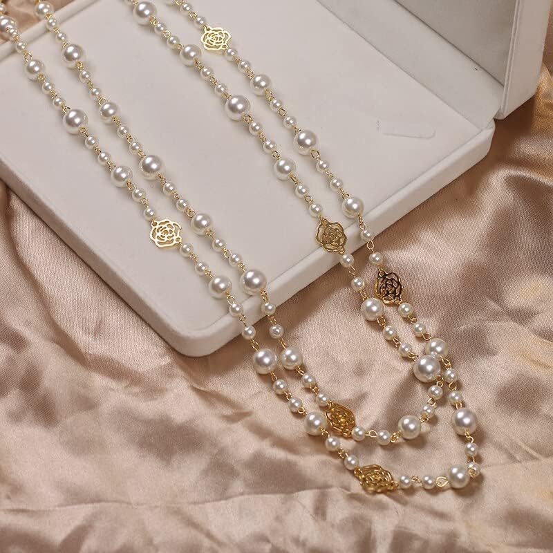 Yeri – Collier Perles Multicouches Rétro