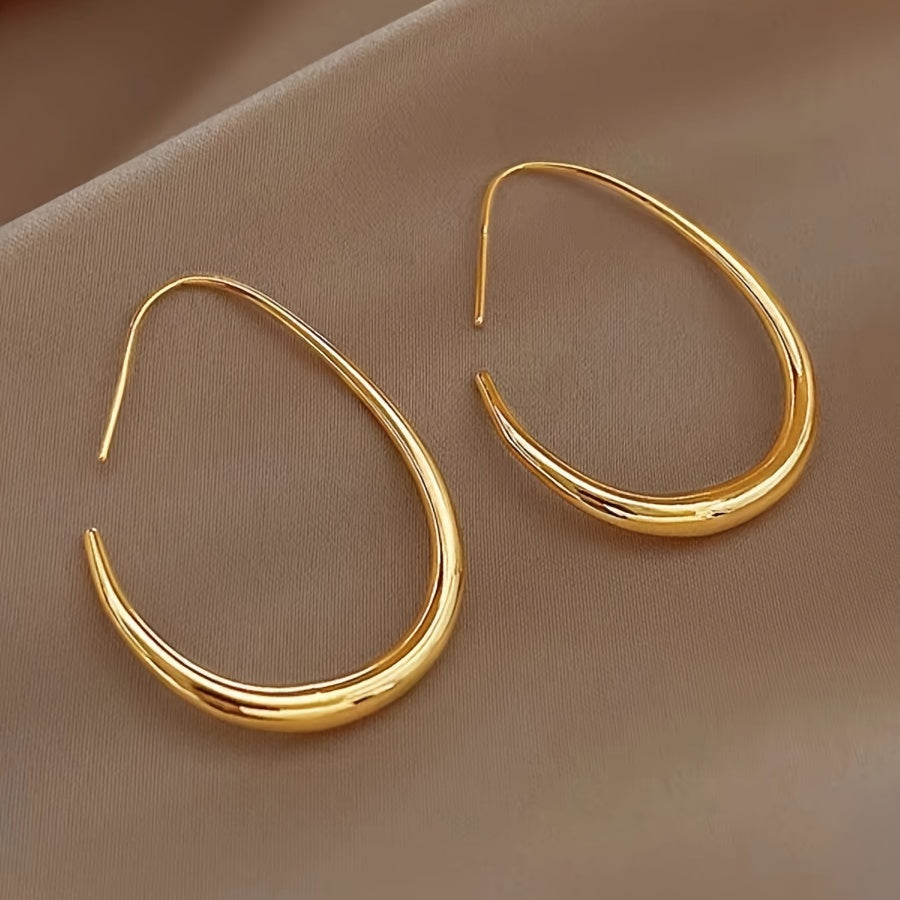 Kim – Boucles d’Oreilles Goutte avec une Touche de Luxe