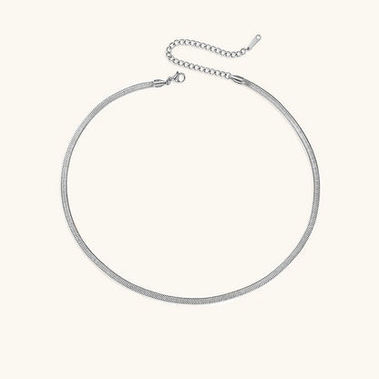 Elizabeth – Collier Chaîne Serpent Doré