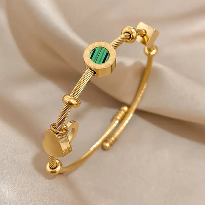 Rhian – Bracelet Doré Signature