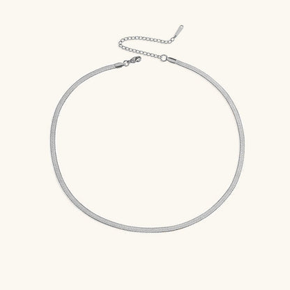 Elizabeth – Collier Chaîne Serpent Doré
