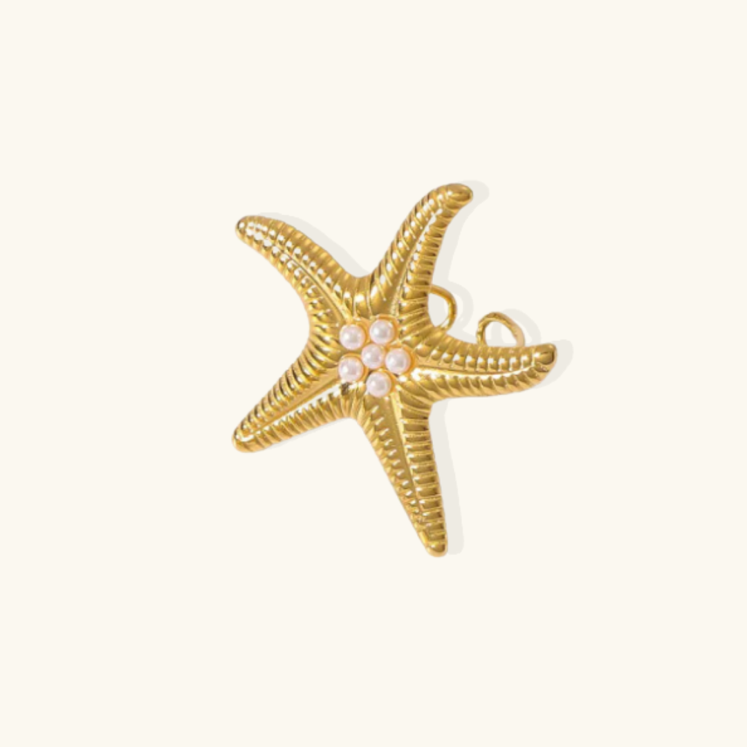 Shiela – Bague Étoile de Mer Dorée