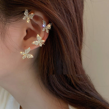 Freya – Boucles d’Oreilles Papillon Élégantes