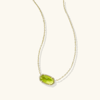 Viya – Collier Pierre de Naissance Élégant